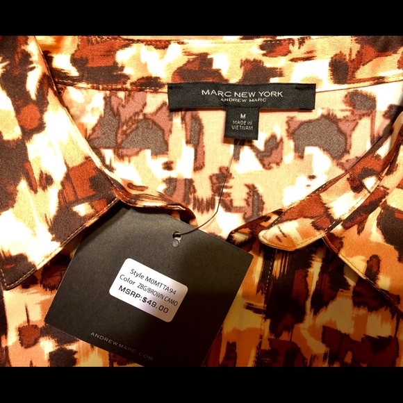 NWT - Marc New York Woman Dressy Blouse! - Picture 4 of 6